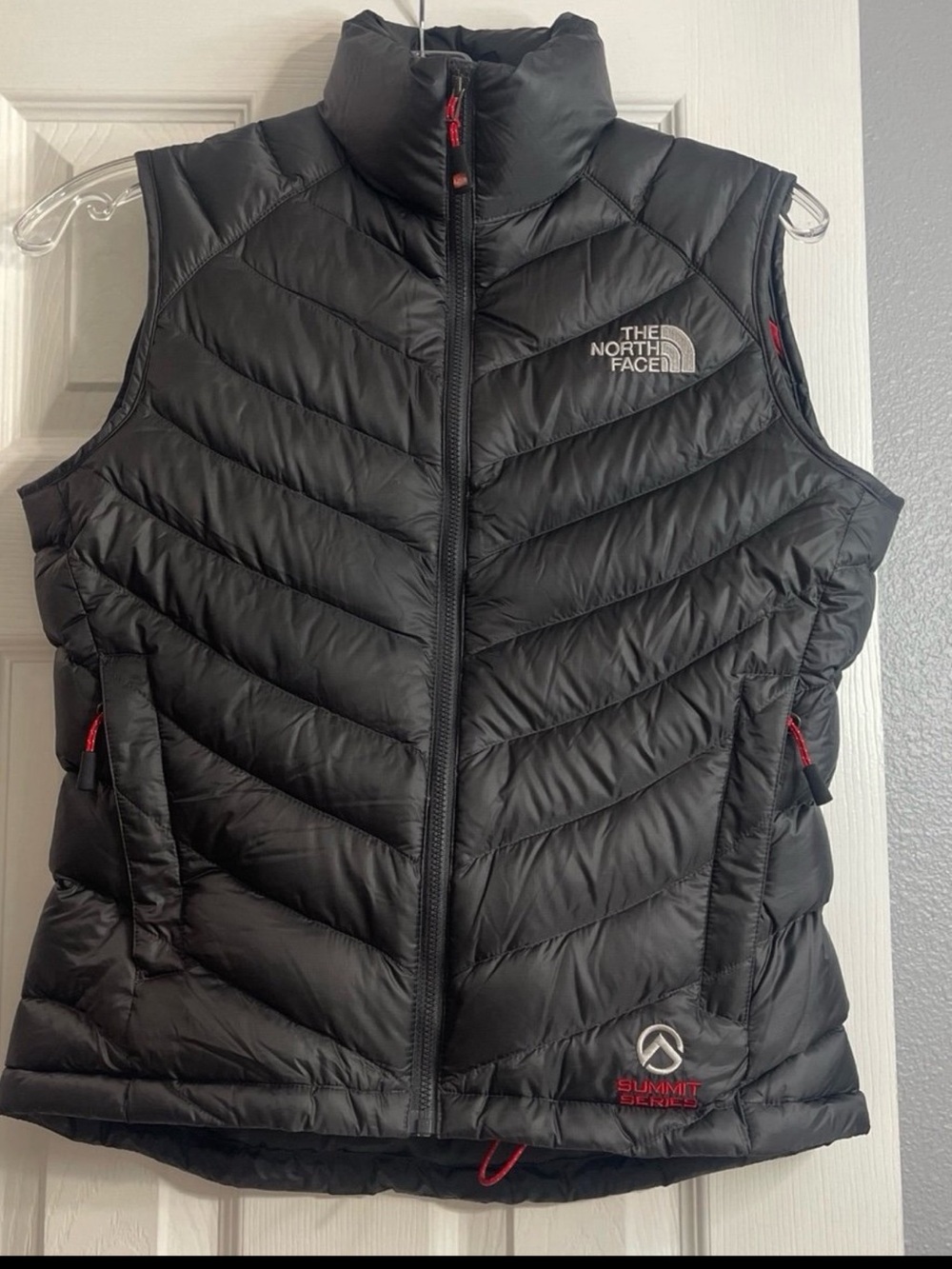 The North Face Women Summit Series Down Feather Vest Size XS dark gray